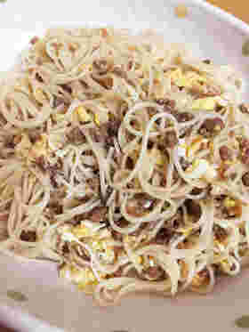 そぼろそうめん