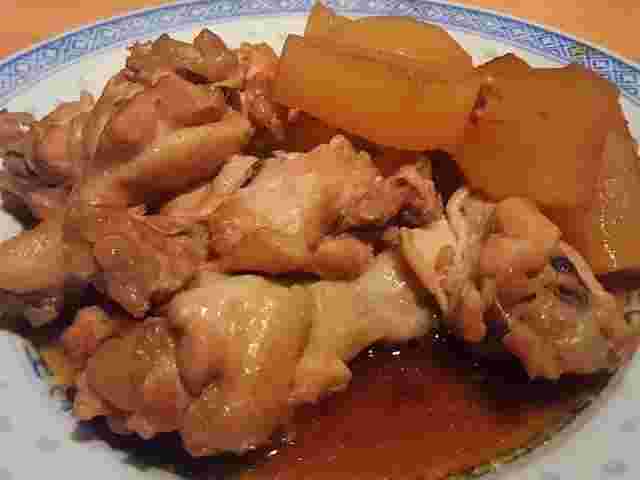 大根と手羽元の煮物の中華レシピ