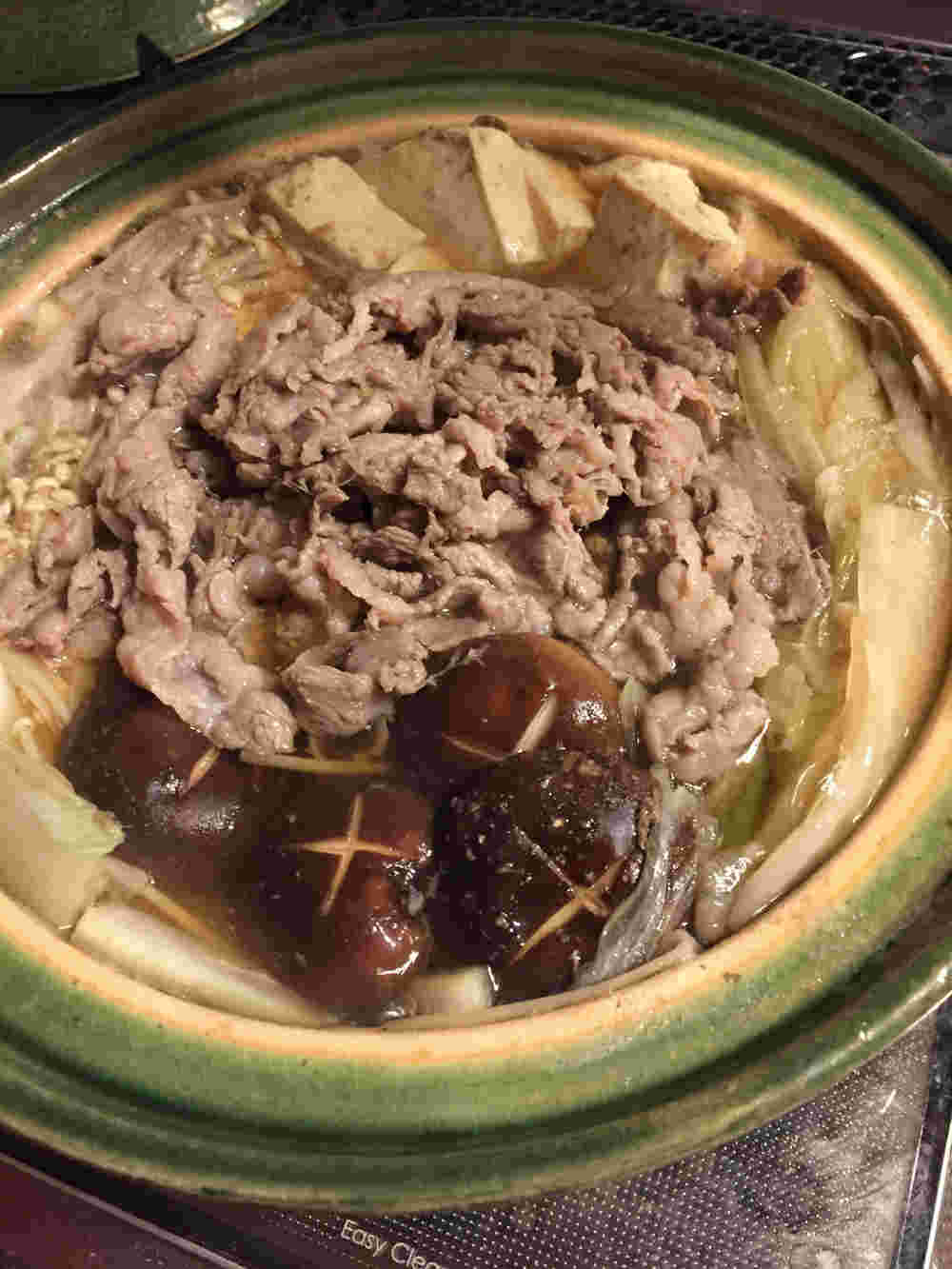 ひらひら大根と牛肉ピリ辛鍋