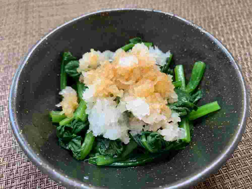 ほうれん草と大根おろしの和え物