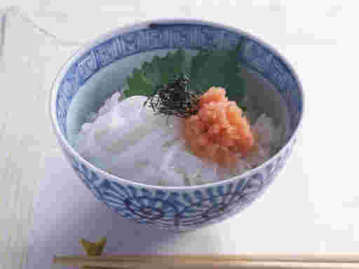イカと明太子丼