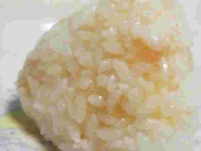 ごま油の明太子おにぎり