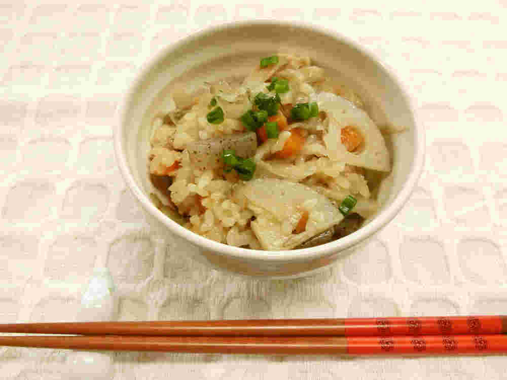 簡単なレシピで作るおせち食材の大根炊き込みご飯