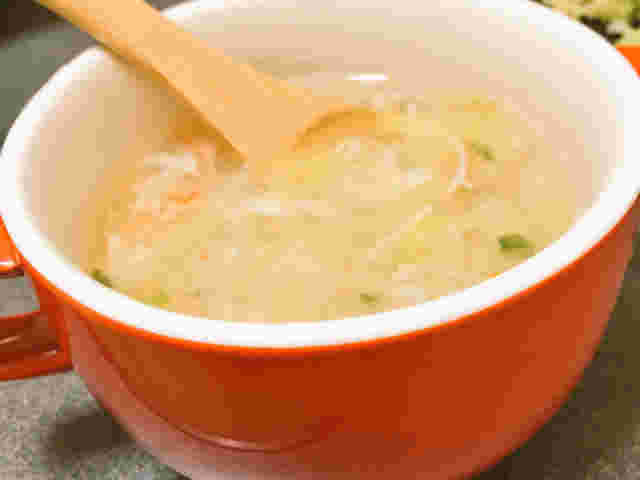 大根おろしとカニカマと白菜のトロトロスープのレシピ