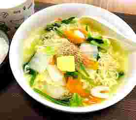 タンメン風白菜塩ラーメン