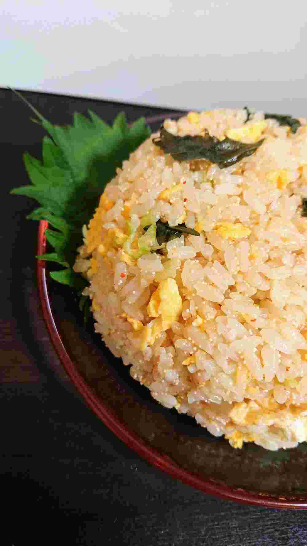 人気レシピで作る大葉の明太子チャーハン