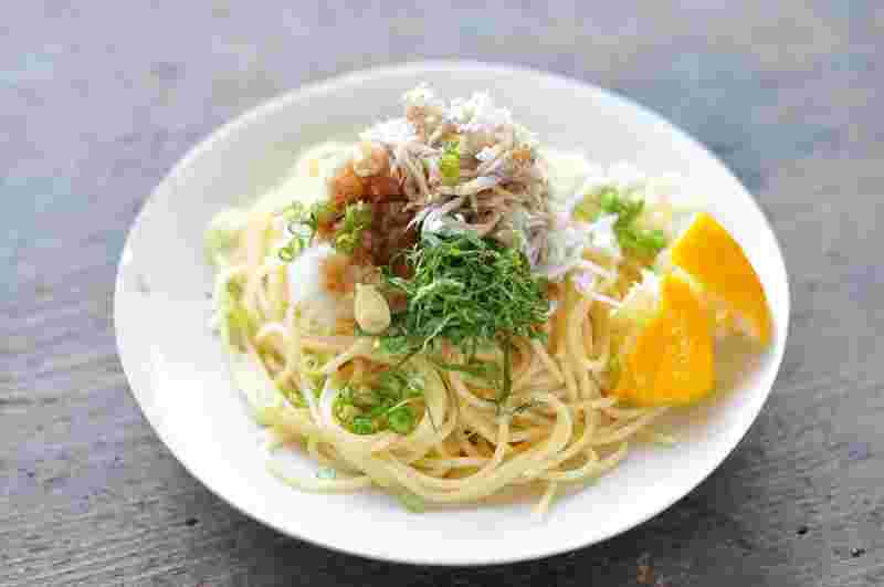 しらすの大根おろしパスタ