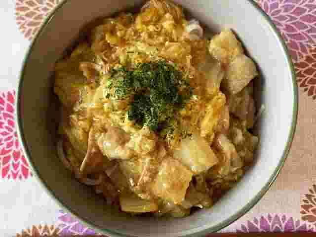 豚と白菜とえのきの和風カレーあんかけ