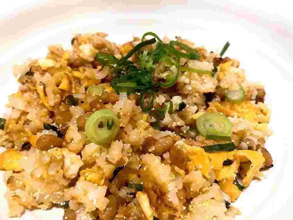 納豆明太子チャーハン