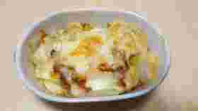 白菜ベーコンチーズ焼き