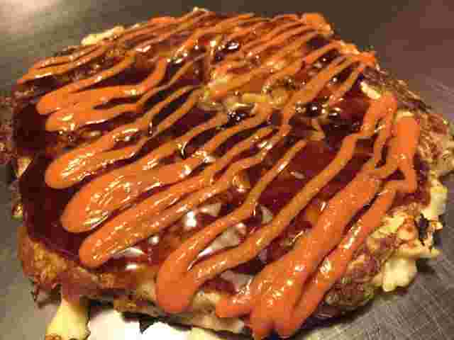 明太子とキャベツ入りのお好み焼きレシピ
