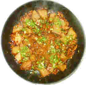 大根とそぼろの味噌煮