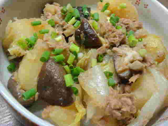 じゃが野菜のツナ煮
