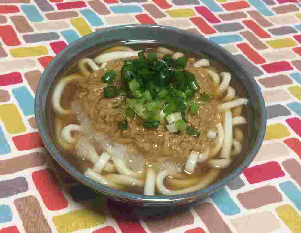 人気レシピで作るなめ茸と大根のうどん