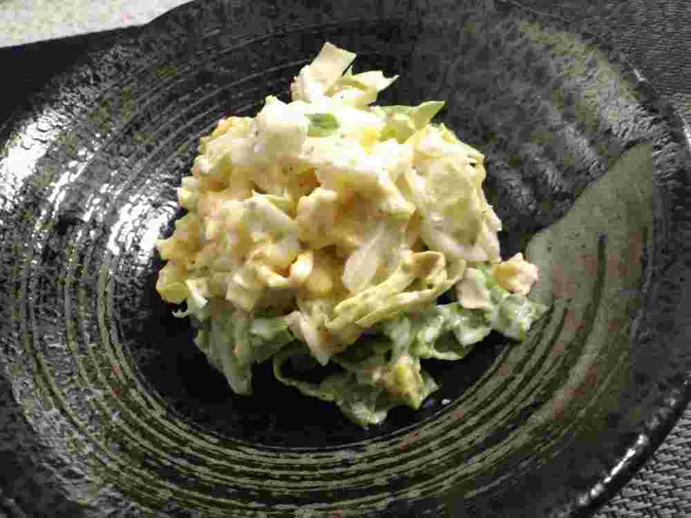 ふわふわ卵の白菜コールスロー