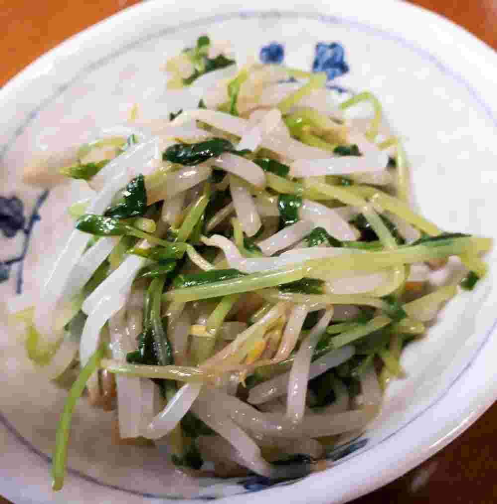 もやしと豆苗のおひたし
