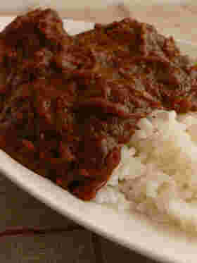 人参ペーストたっぷりのカレー