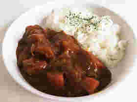 白菜入りの具沢山カレー