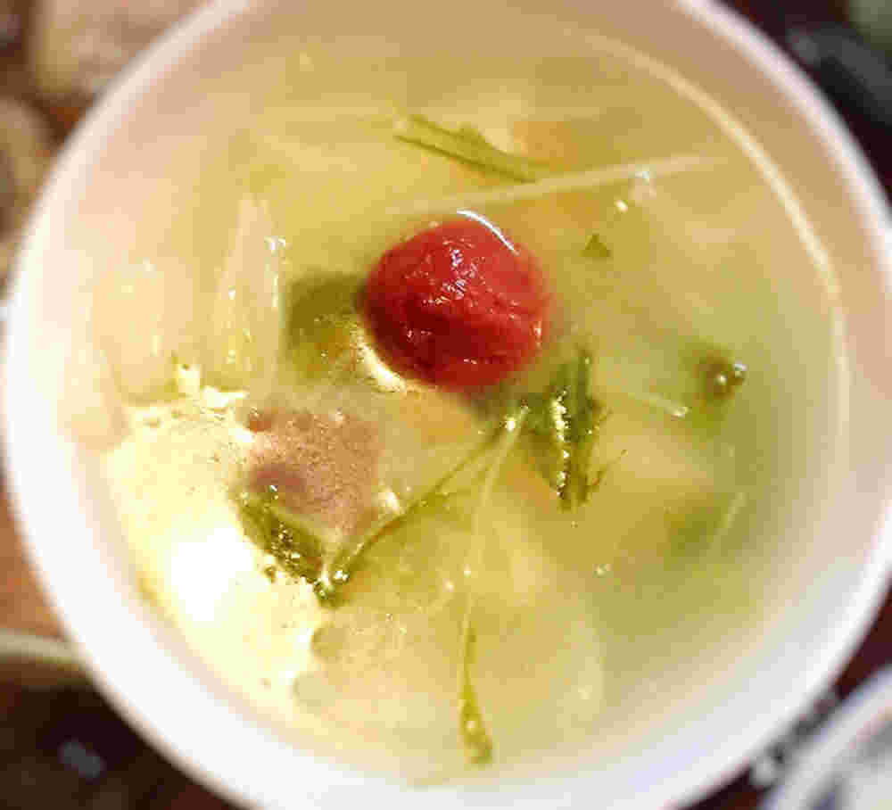古漬けのアレンジレシピで作る白菜冷や汁