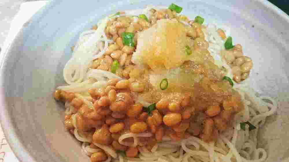 冷やしそうめん納豆大根おろしのレシピ