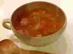 時短で作る本格的濃縮トマト味のオニオンスープ