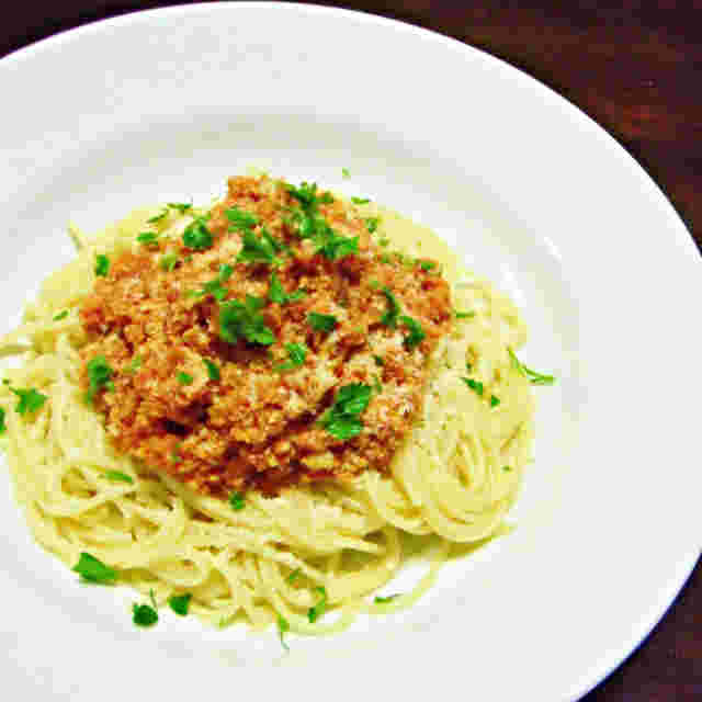 高野豆腐で作るミートソース