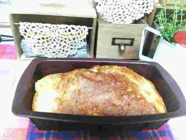 豆腐とバナナのパウンドケーキ