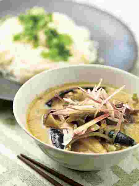 鯖缶カレーそうめん