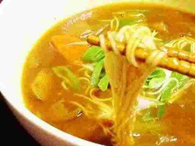残りカレーのカレーそうめん