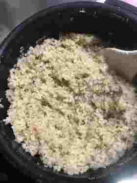 玄米こんにゃくご飯