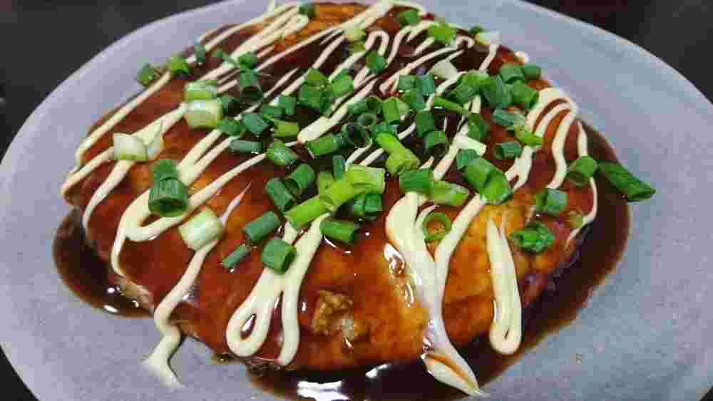 豆腐入り低糖質お好み焼き