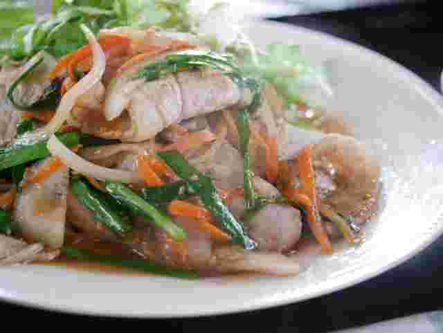豚肉と人参の炒め物レシピ