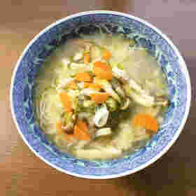 野菜たっぷりのあんかけそうめん