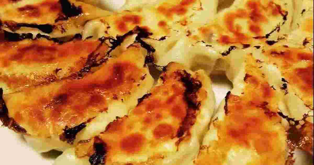 豆腐を使った焼き餃子