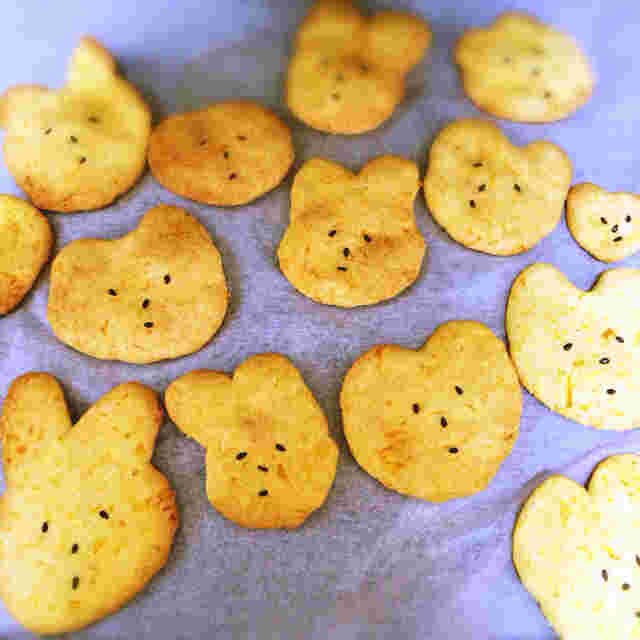人気レシピで作る米粉の人参クッキー