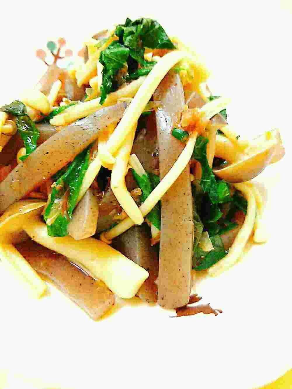こんにゃくときのこのダイエット煮物