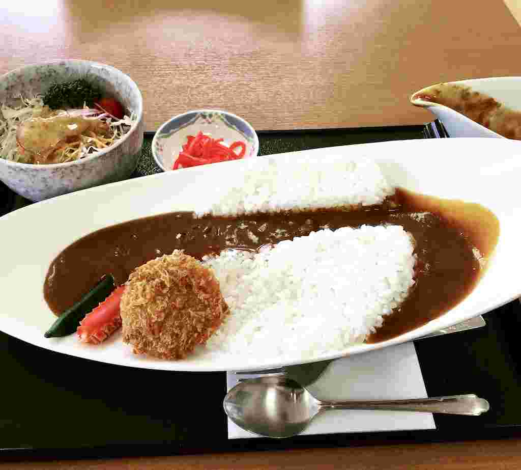 横徳ダムカレー