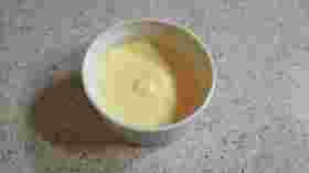 豆腐ナゲットに合うからしマヨソース
