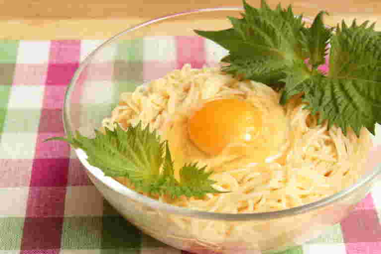 油そばそうめん