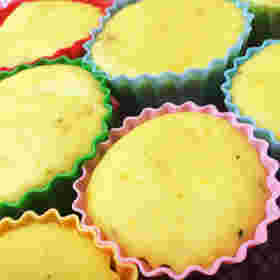 米粉のかぼちゃ蒸しパン