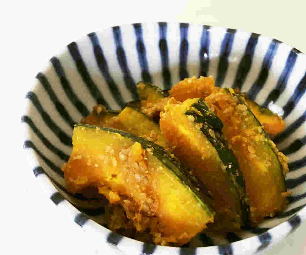 かぼちゃの胡麻和え