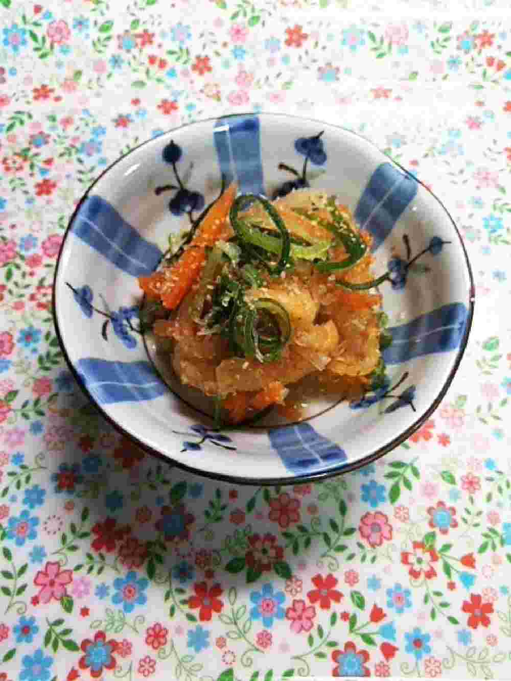 大根や人参、油揚げを使ったレシピで作る大根の炒め煮