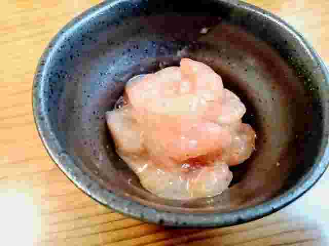 エビの塩辛のおつまみレシピ