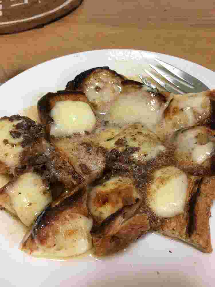 食パンを使ったアンチョビバタートーストおつまみ