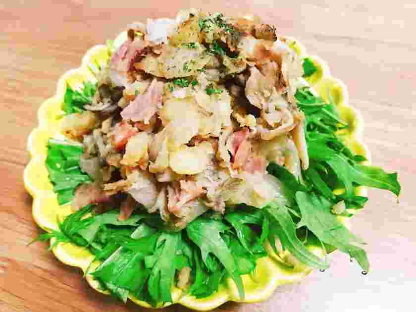 おつまみにおすすめの舞茸のポテトサラダ