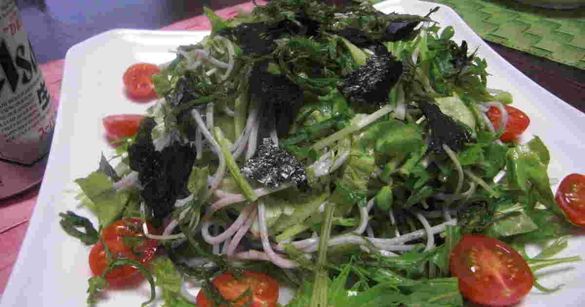 蕎麦サラダ