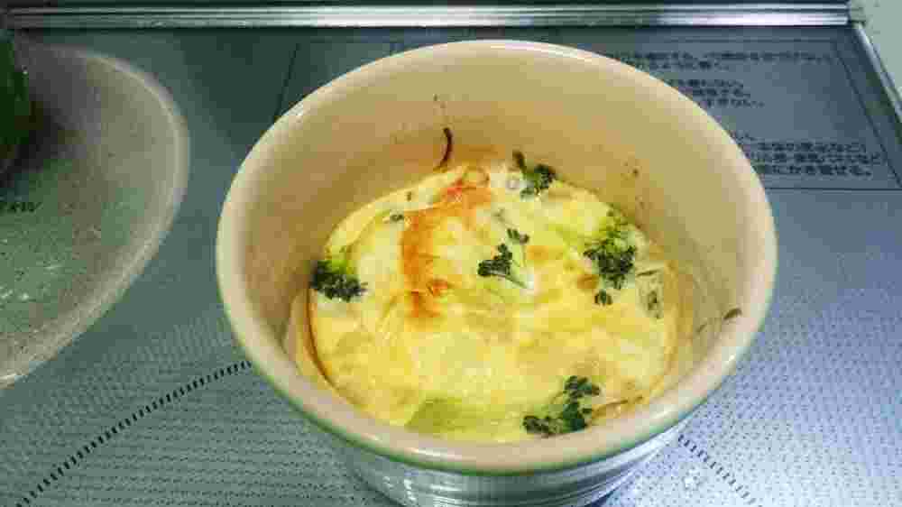 人気離乳食レシピで作るポテトサラダキッシュ