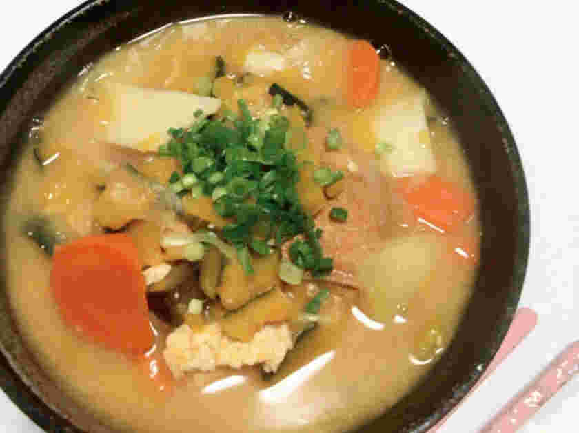 余った煮物を使ったかぼちゃのほうとう