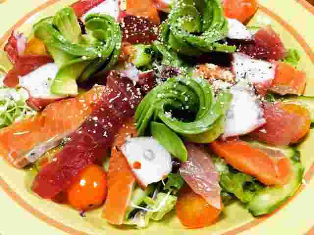 マグロのイタリアンカルパッチョ