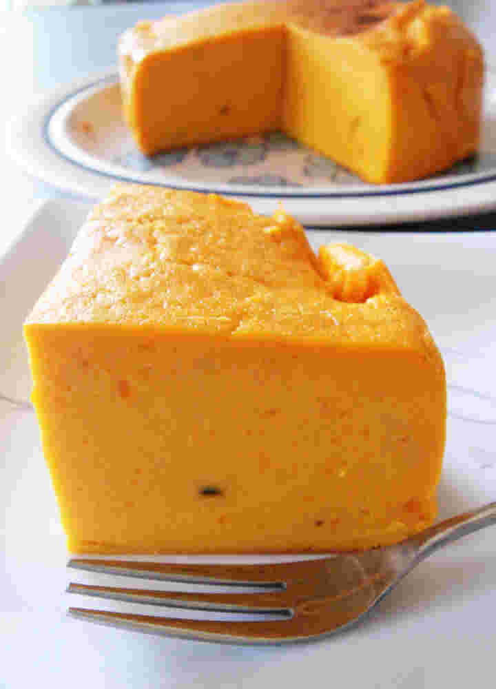 かぼちゃのクリームチーズケーキ